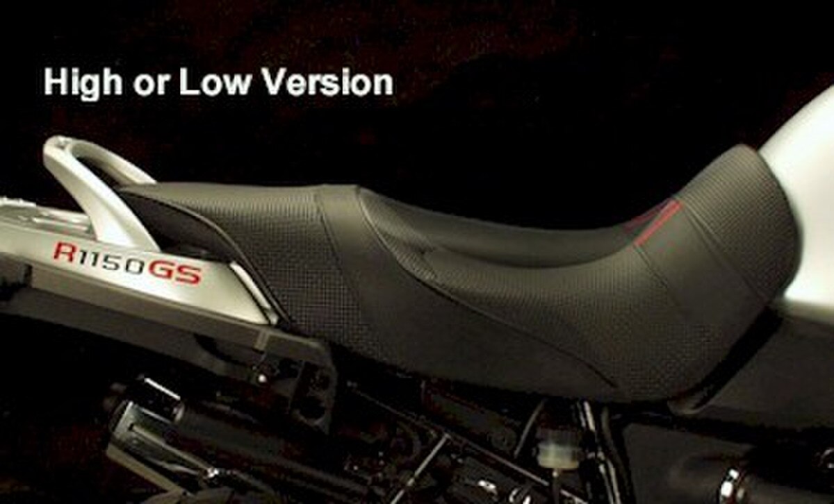 World Sport on the R11GS Adventure - High & Low Versions side-by-side (Shown with CarbonFX, black welt.)